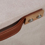 Κρεβάτι με Κεφαλάρι και Αποθηκευτικό Χώρο Hauz Hesperia Cotton Bar Pink 200X200